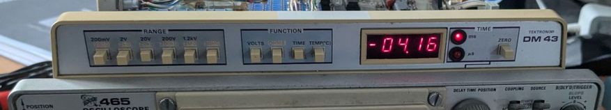 Multimeter properly seated